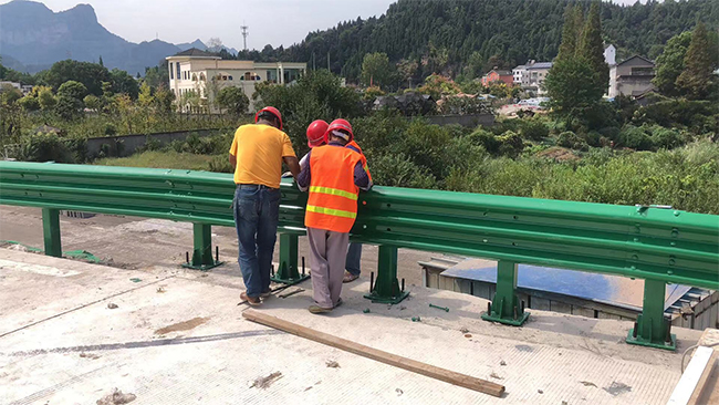 凉山高速公路护栏板的维护确保道路安全的关键环节